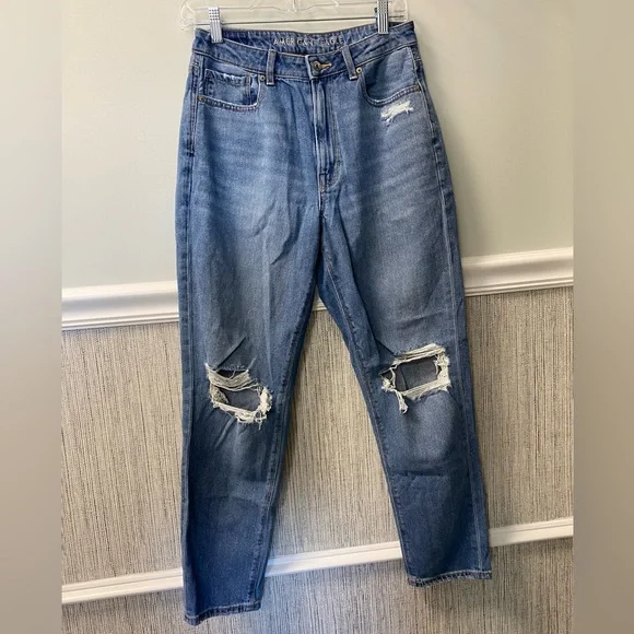 American Eagle mom jean size 6R - Picture 8 of 8
